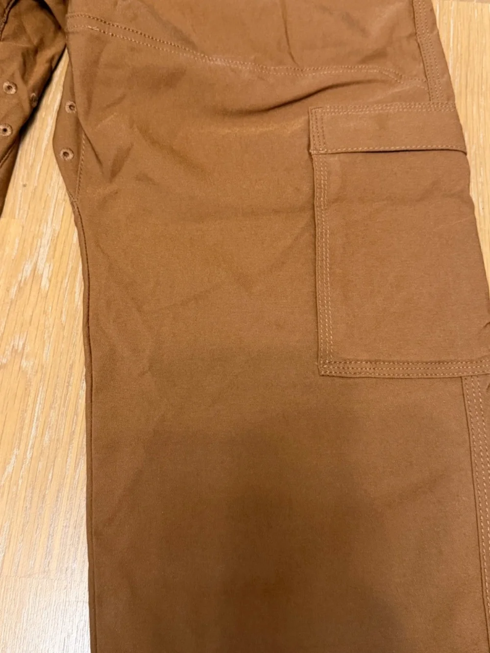 Outdoor Hiking Cargo Trail Pants Stretch Zion II Slim Sepia Men's 34x32 NWT